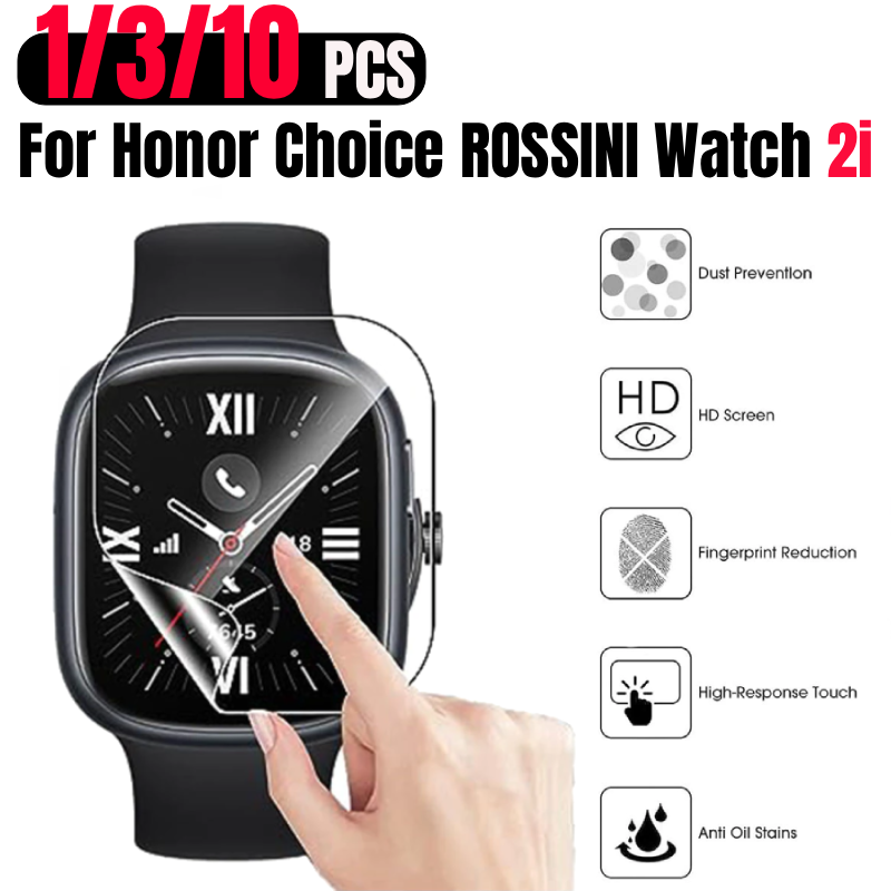 Smartwatch Case - 1-5PCS TPU Zachte Film voor Honor