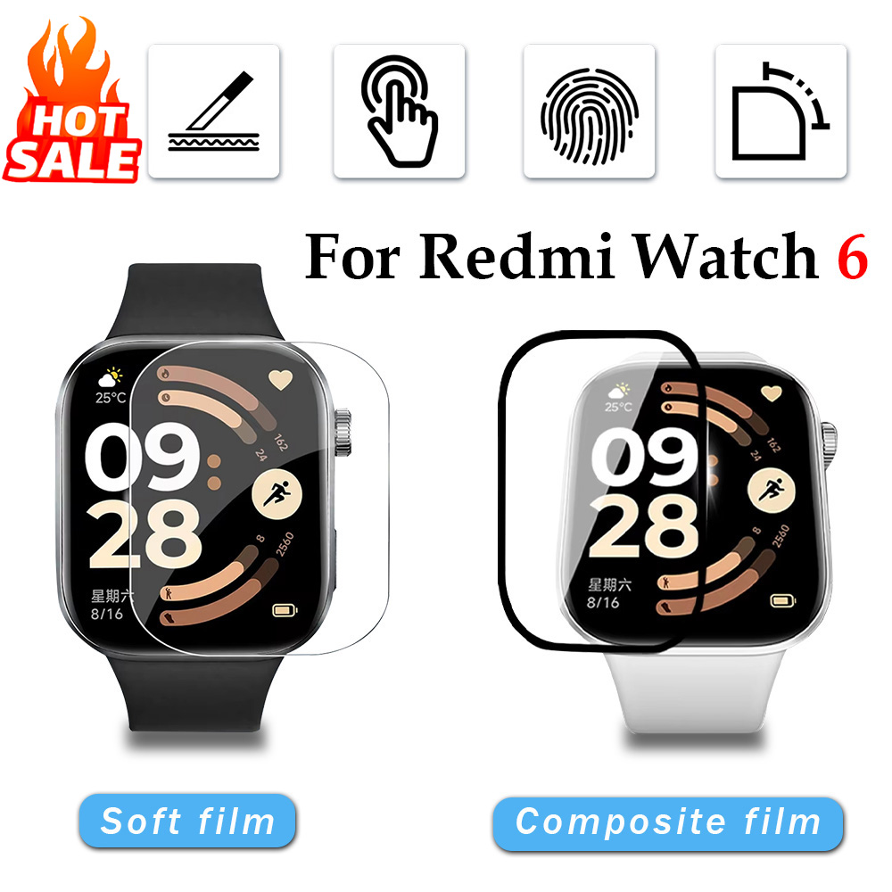 Smartwatch Case - 1-5 Stuks Zachte Film voor Xiaomi