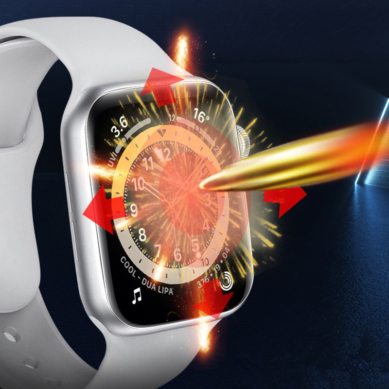 Smartwatch Case - Screenprotector voor Apple Watch serie 9