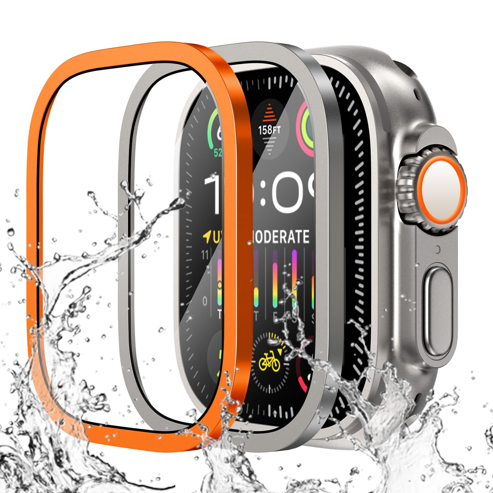 Smartwatch Case - Gehard glas voor Apple Watch Ultra