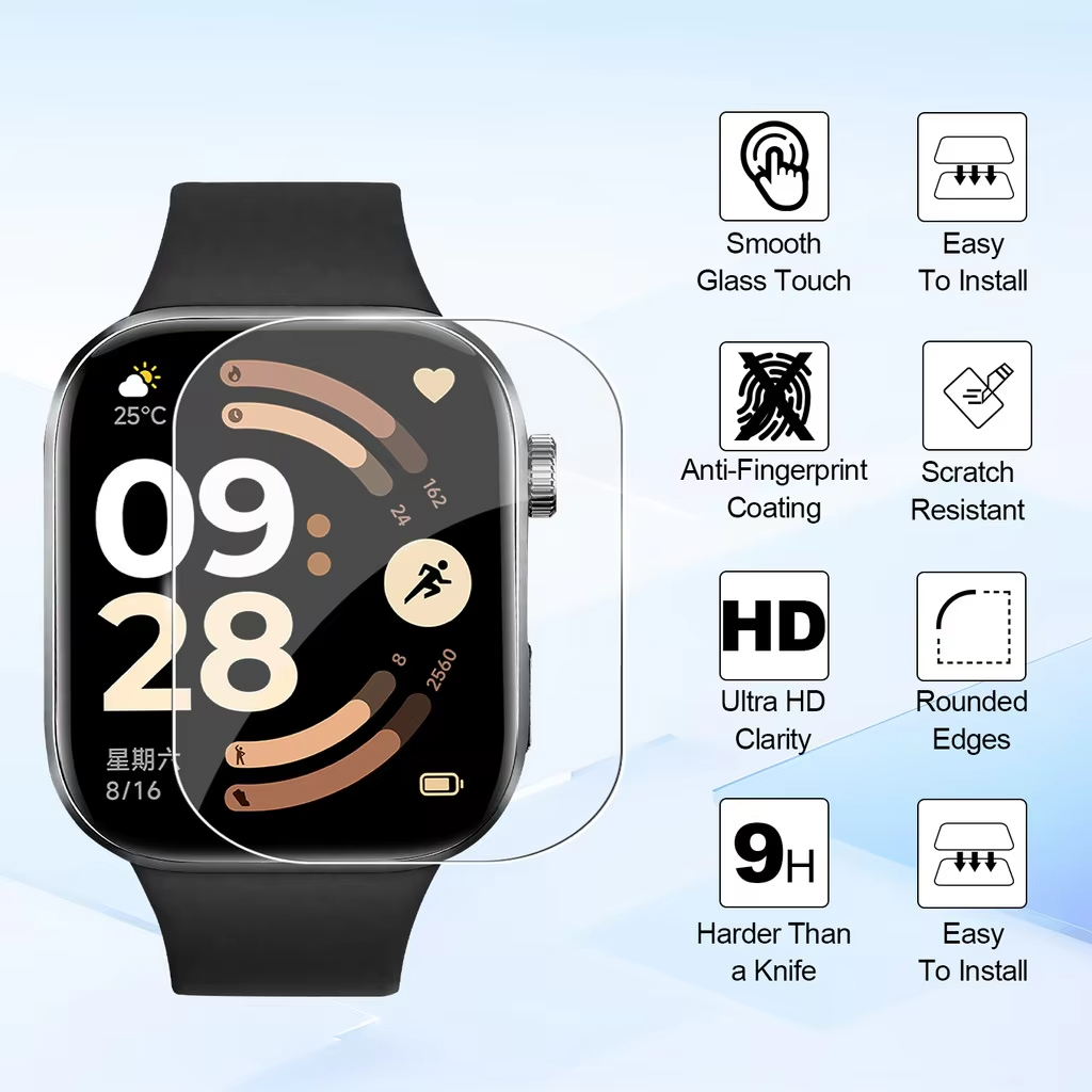 1-5 Stuks Zachte Film voor Xia - Smartwatch Case recensie en prijs
