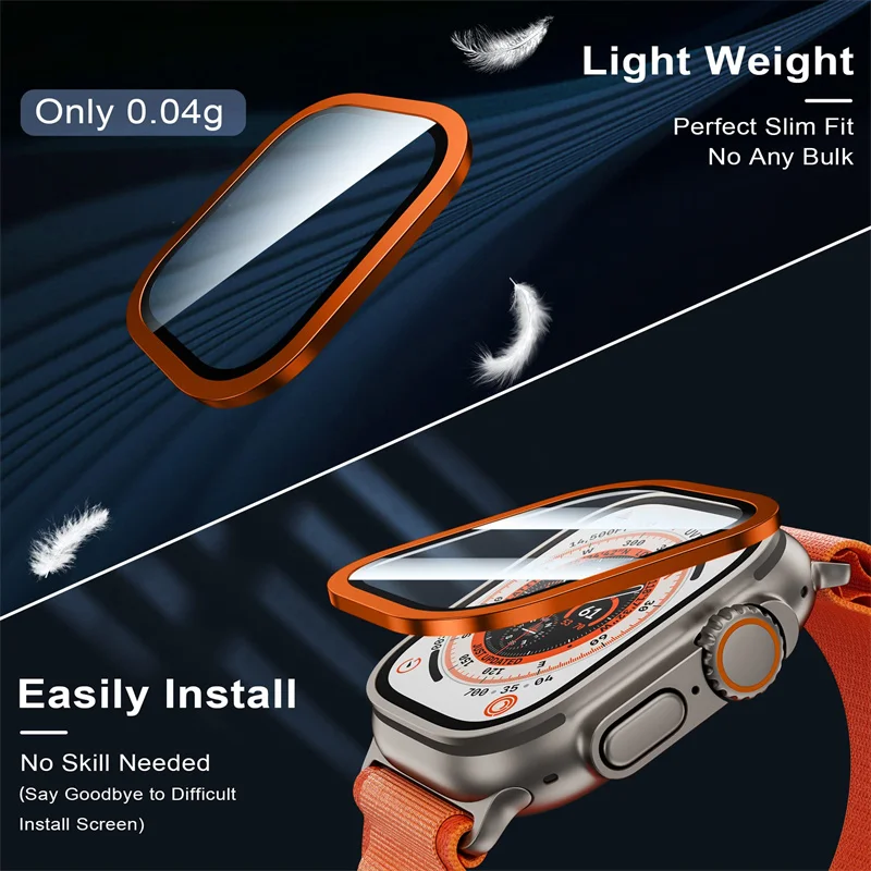 Gehard glas voor Apple Watch U - Smartwatch Case recensie en prijs