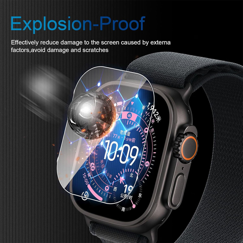 Gehard glas voor Apple Watch U - Smartwatch Case recensie en prijs