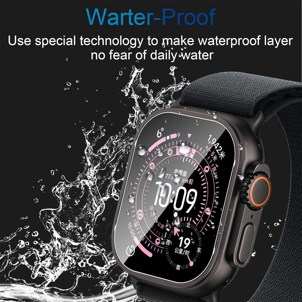 Gehard glas voor Apple Watch U - Smartwatch Case recensie en prijs