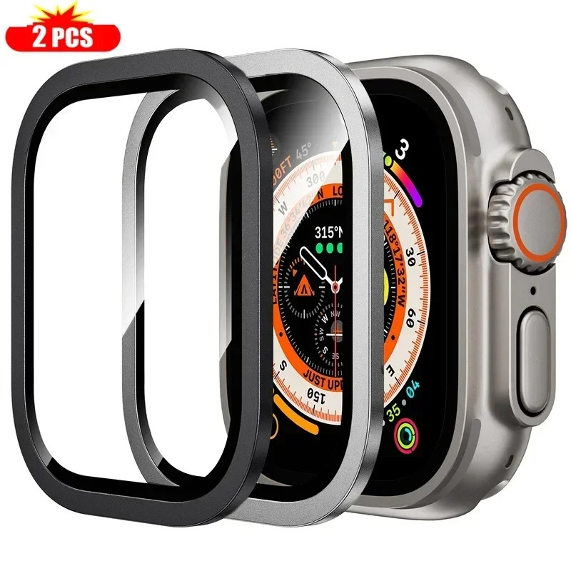 2 STKS Gehard Glas voor Apple  - Smartwatch Case recensie en prijs
