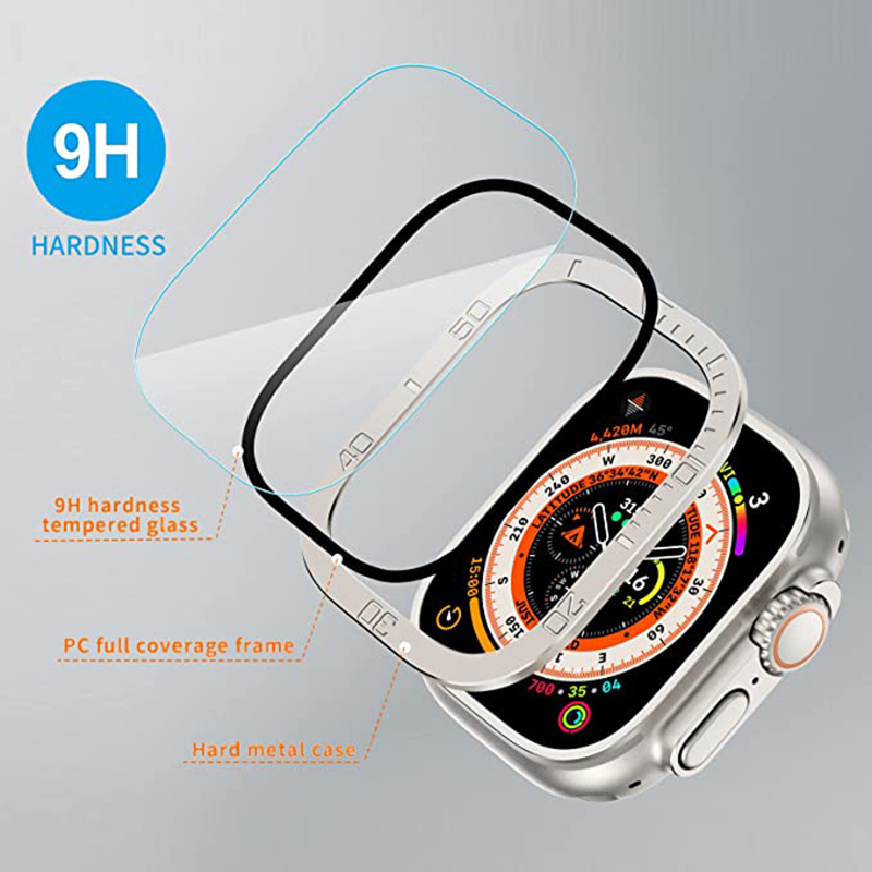 Gehard glas voor Apple Watch U - Smartwatch Case recensie en prijs