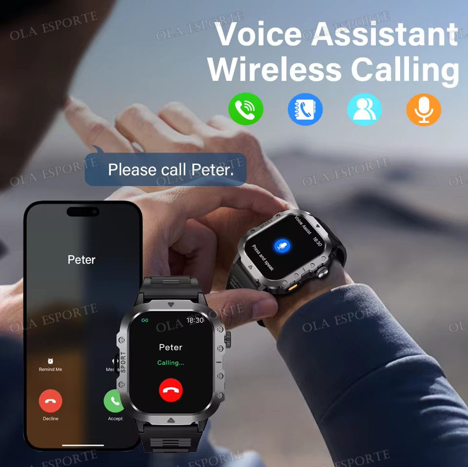 2026 Nieuwe Militaire Graad Sm - Smartwatch X12 recensie en prijs