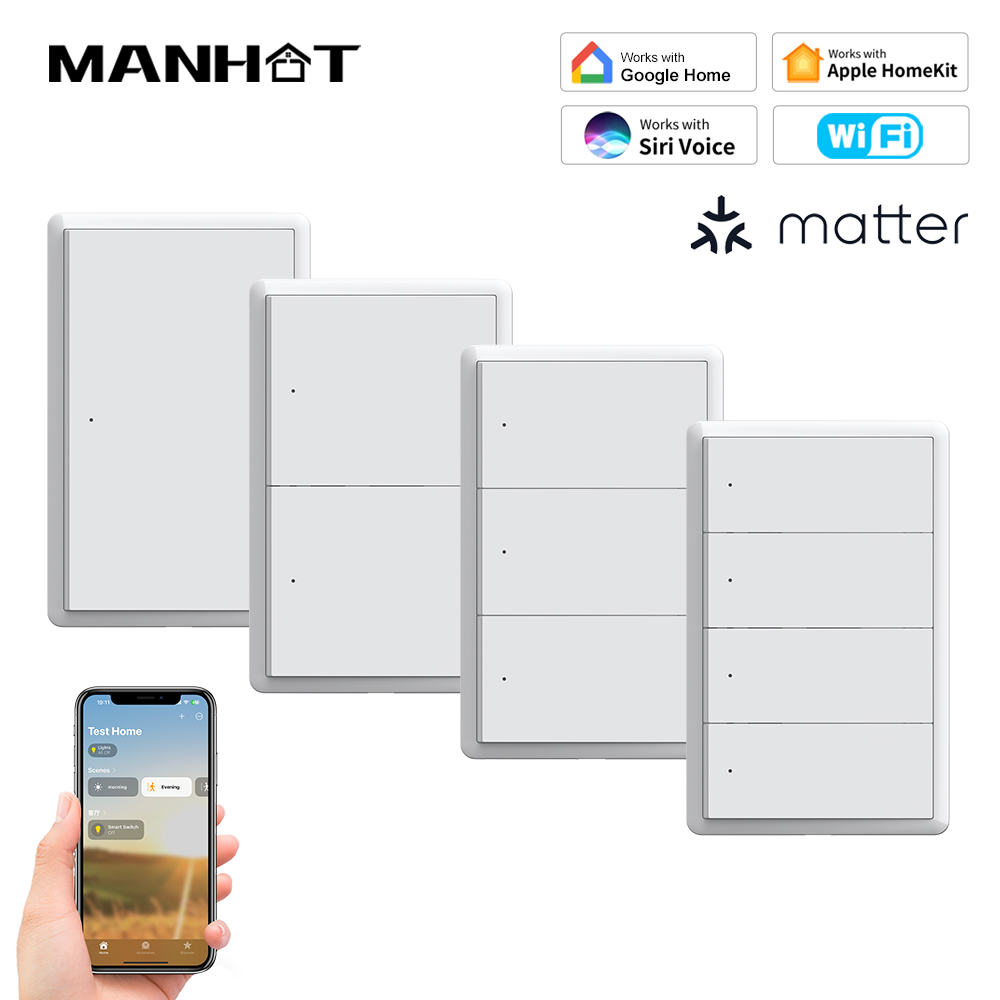 MANHOT Homekit WiFi Smart Swit - Smart Accessories recensie en prijs