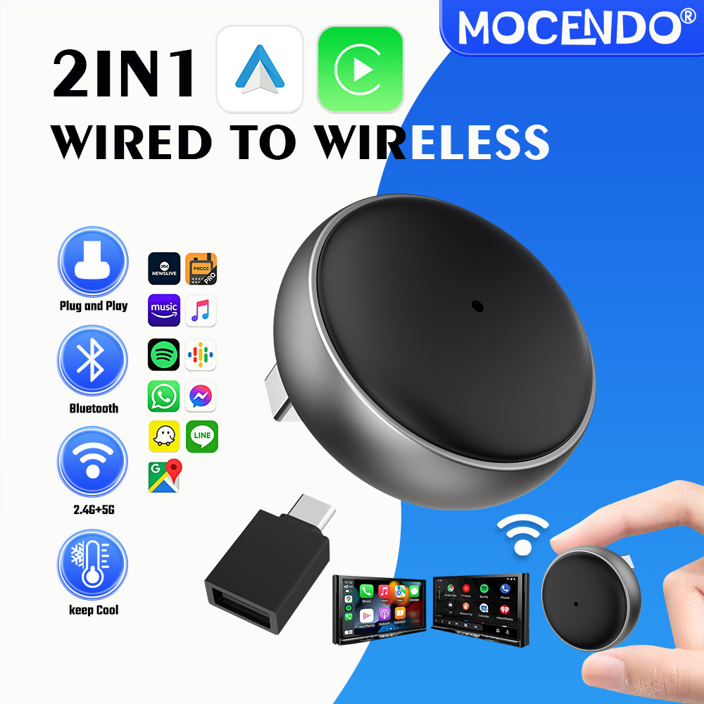 MOCENDO 2in1 Bedraad naar draa - Smart Accessories recensie en prijs